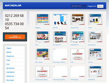 Tablet Screenshot of magazasi.net
